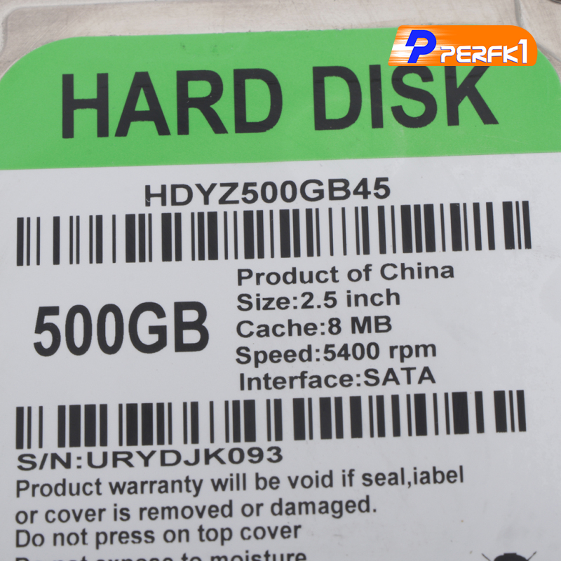 Hot-2.5&quot; 10mm SATA 16MB 500GB Laptop Internal Hard Drive Reading Speed 70-100M