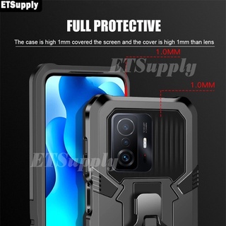Ốp điện thoại chống sốc có kẹp kim loại dành cho Xiaomi Mi 11T Pro 11 Lite 5G NE 11T Pro Xiaomi 11T