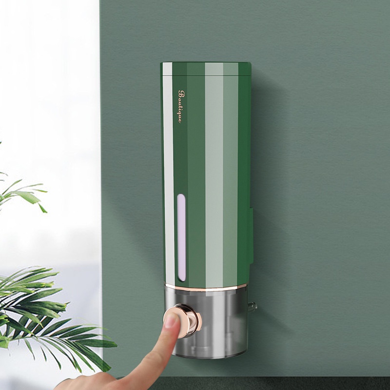 Hộp Đựng Nước Rửa Tay, Dầu Gội Đầu - Bình Đựng Sữa Tắm Đa Năng Gắn Tường 450ml Cho Phòng Tắm Nhà Vệ Sinh