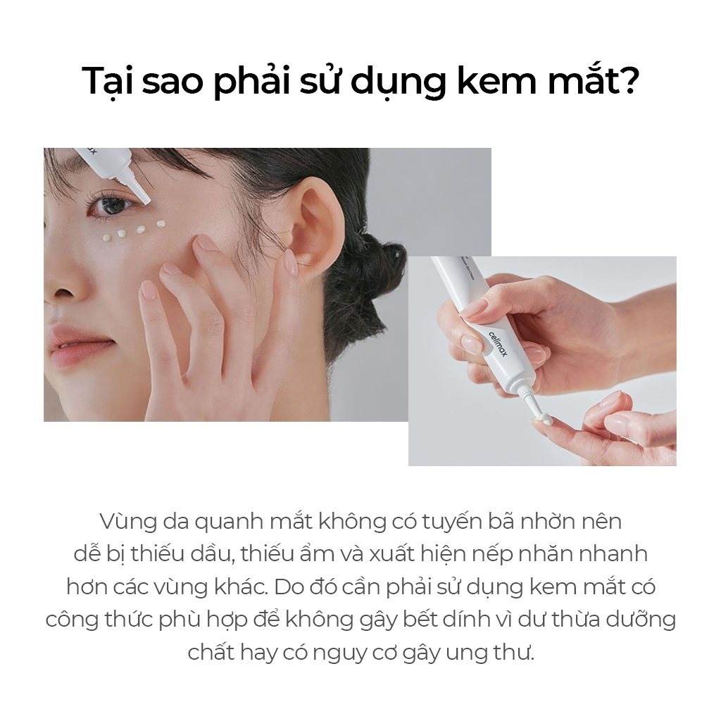 Kem mắt CELIMAX chống lão hóa da mắt The Real Noni Ultimate 20ml