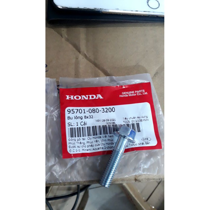 Ốc 8ly Tuýp 12 Honda