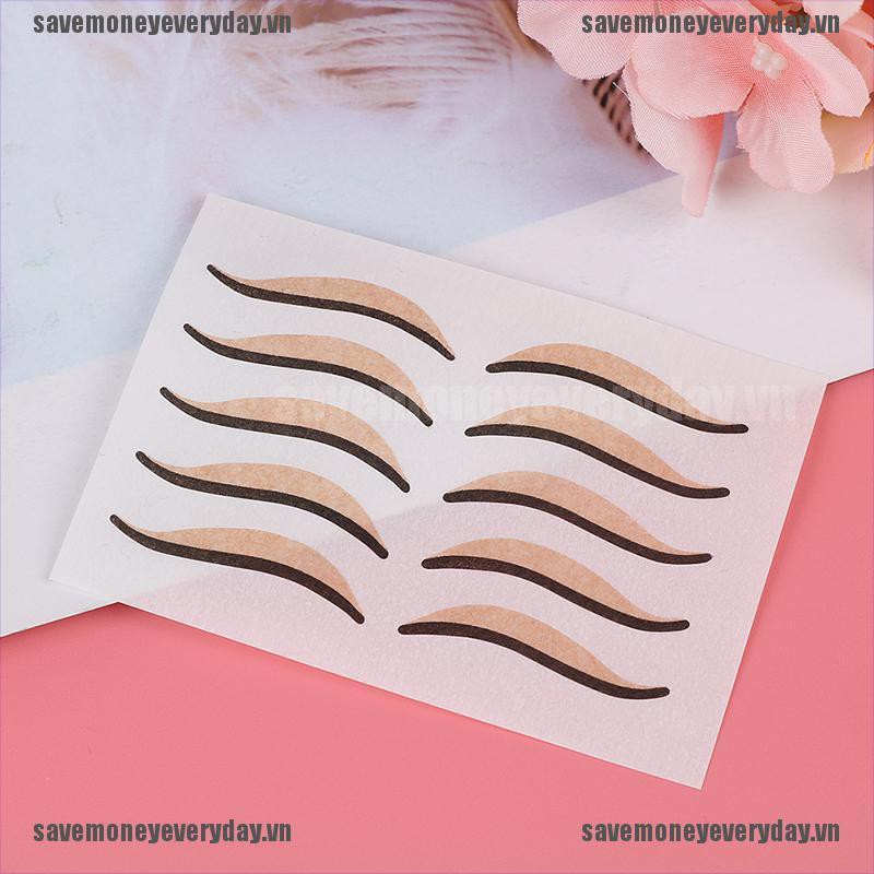 [Save] 50Pcs/lot cat temporary eyeliner eye shadow sticker eye tattoo makeup cosmetic [VN]