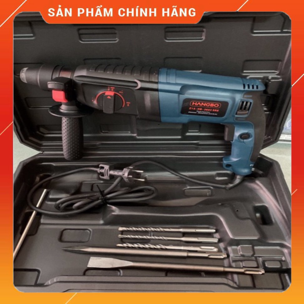 Khoan 3 chức năng Hangbo 900w 2603 .