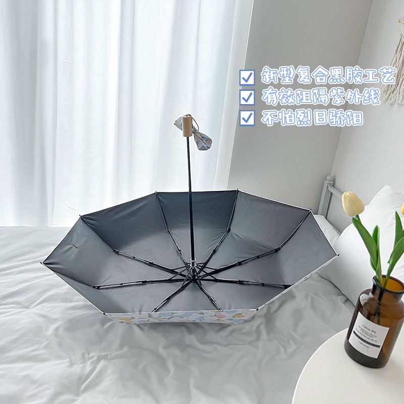Dù Gấp Tự Động Mini Chống Tia UV Cao Cấp Tiện Lợi Dễ Sử Dụng