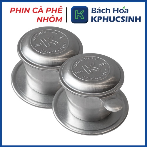 Phin nhôm pha cà phê thương hiệu KCOFFEE cao cấp KPHUCSINH - Hàng Chính Hãng