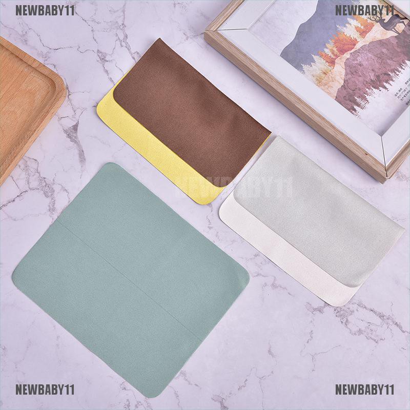 1 Khăn Lau Kính / Màn Hình Điện Thoại / Ống Kính Máy Ảnh Bằng Vải Sợi Chamois NEWBABY11