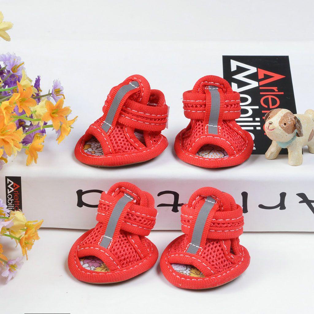 Epoch Bộ 4 Xăng đan Thoáng Khí Thời Trang Xuân Hè Dành Cho Cún Cưng