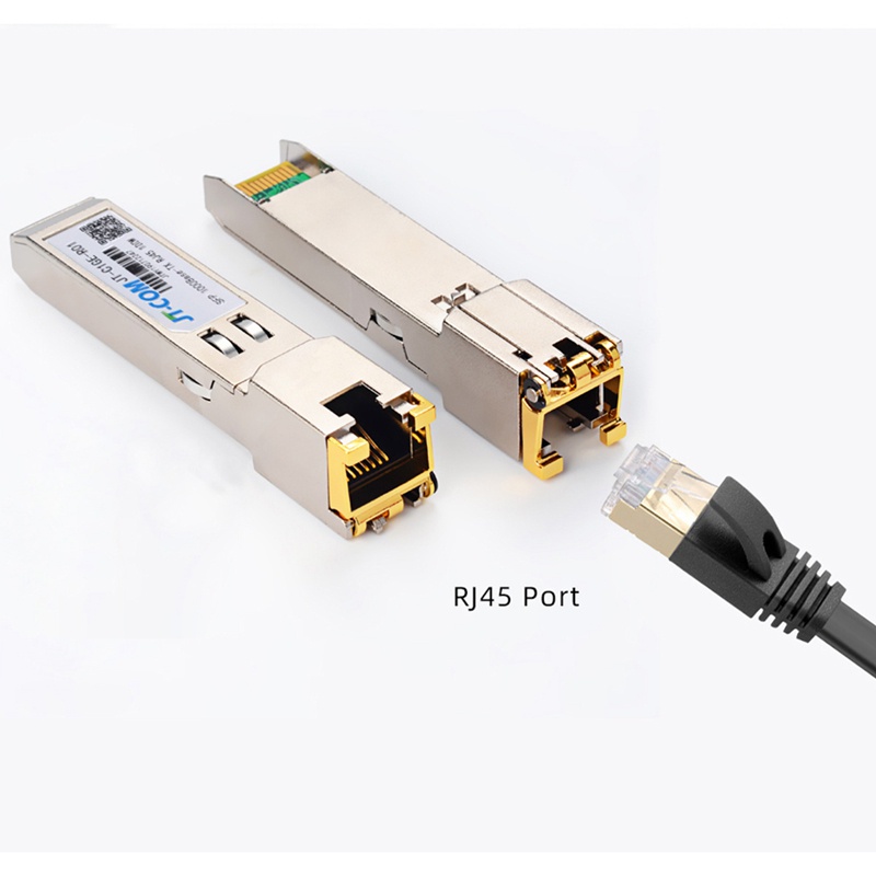 Thiết Bị Chuyển Đổi Mạng JT-COM Gigabit RJ45 SFP ule 1000Mbps Ssp RJ45 SFP Tương Thích Với Mikrotik Gigabit Ethernet