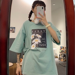 Áo thun Unisex form rộng_Freesize 65kg