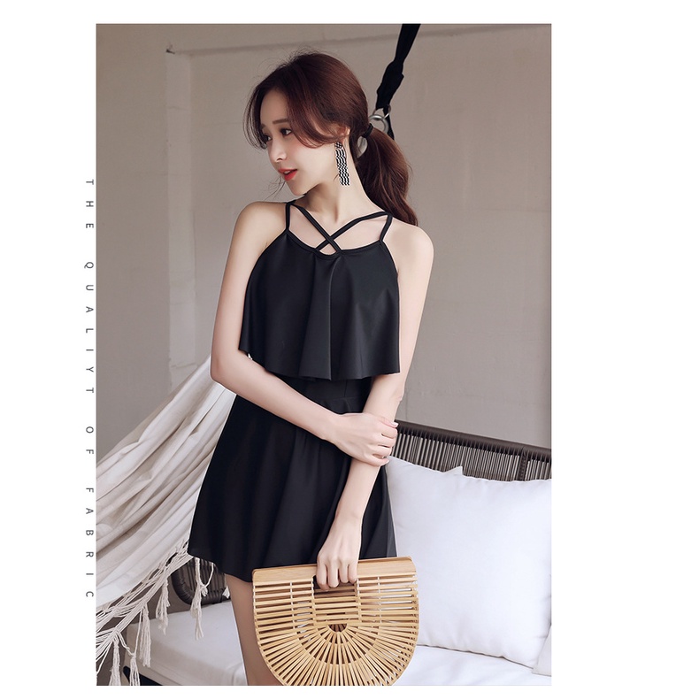 Bộ Đồ Bơi Phối Dây Chéo Quyến Rũ Thời Trang Mùa Hè Cho Nữ