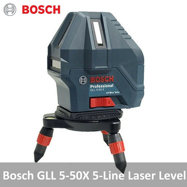 [CHÍNH HÃNG] Máy Cân Mực Laser Bosch GLL 5-50 X (Tia Đỏ), Giá Đại Lý Cấp 1, Bảo Hành Tại TTBH Toàn Quốc