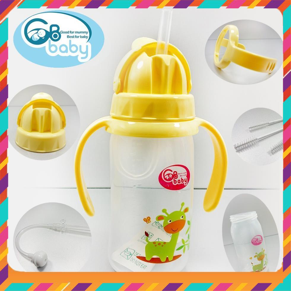 Bình tập uống nước Chim Cánh Cụt 260ml GB-Baby