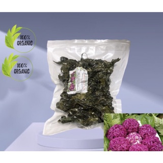 Lá cẩm tím hữu cơ sấy khô gói 100g đã hút chân không