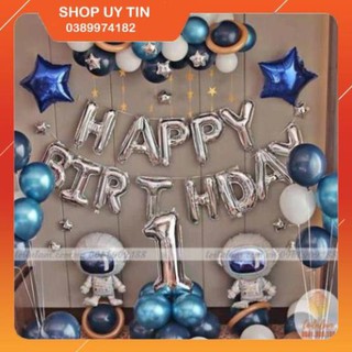 Set bóng bay trang trí sinh nhật phi hành gia cho bé trai BT7 🍓FREESHIP🍓 Trang trí sinh nhật rẻ đẹp - RẺ VÔ ĐỊCH