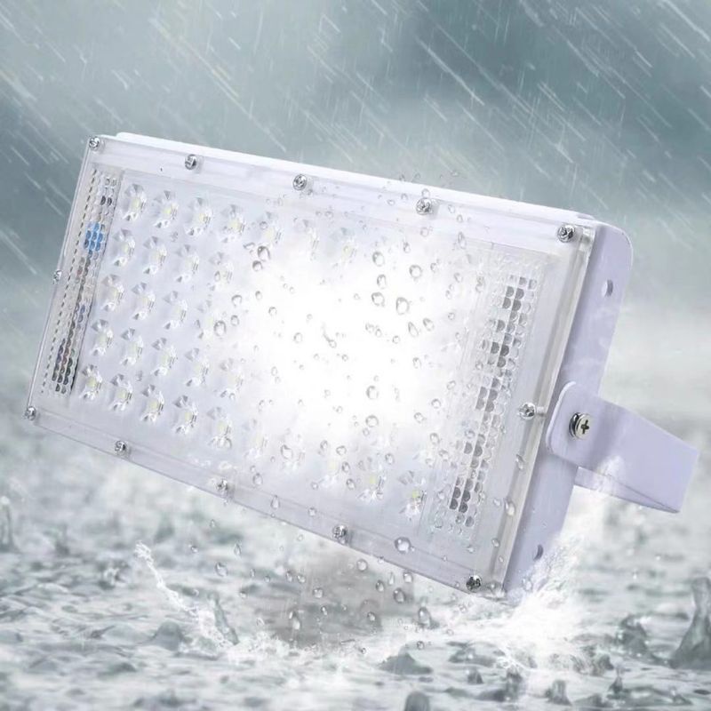 Đèn Led Pha 50W Ngoài Trời Chống Mưa 220V 6500k ip65