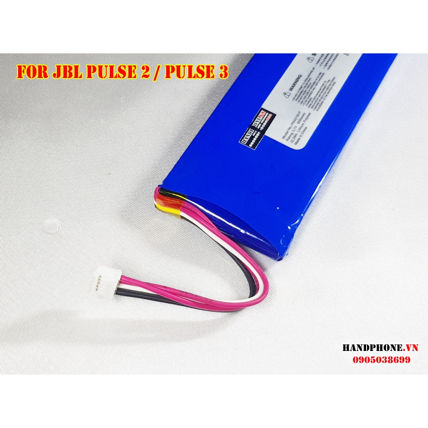 Pin Zin cho Loa Bluetooth JBL Pulse 2 / Pulse3 - Pin nguyên bản P5542100-P 6000mAh Original