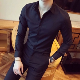 Áo sơ mi nam chất lụa mềm mịn cực hót 2018