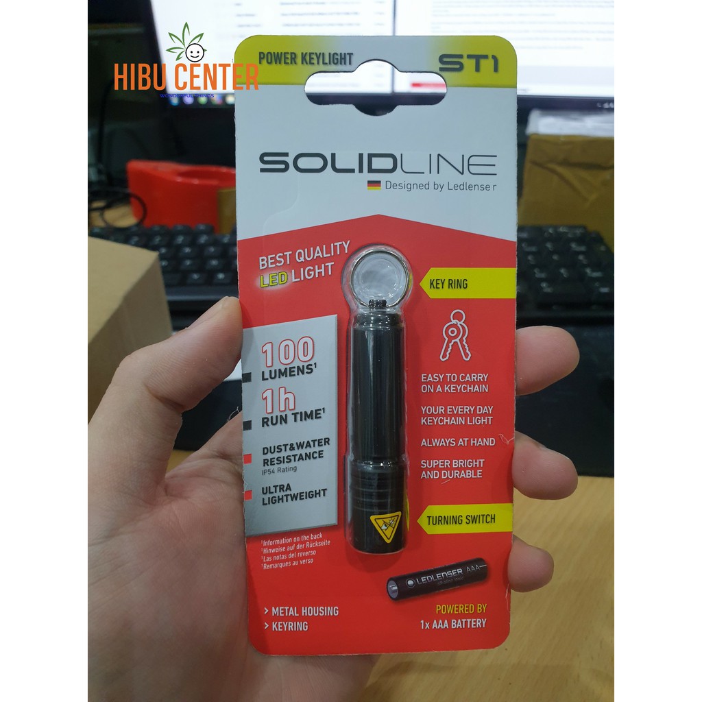 Đèn Pin Móc Khóa Siêu Nhỏ SOLIDLINE ST1 - 100 Lumens