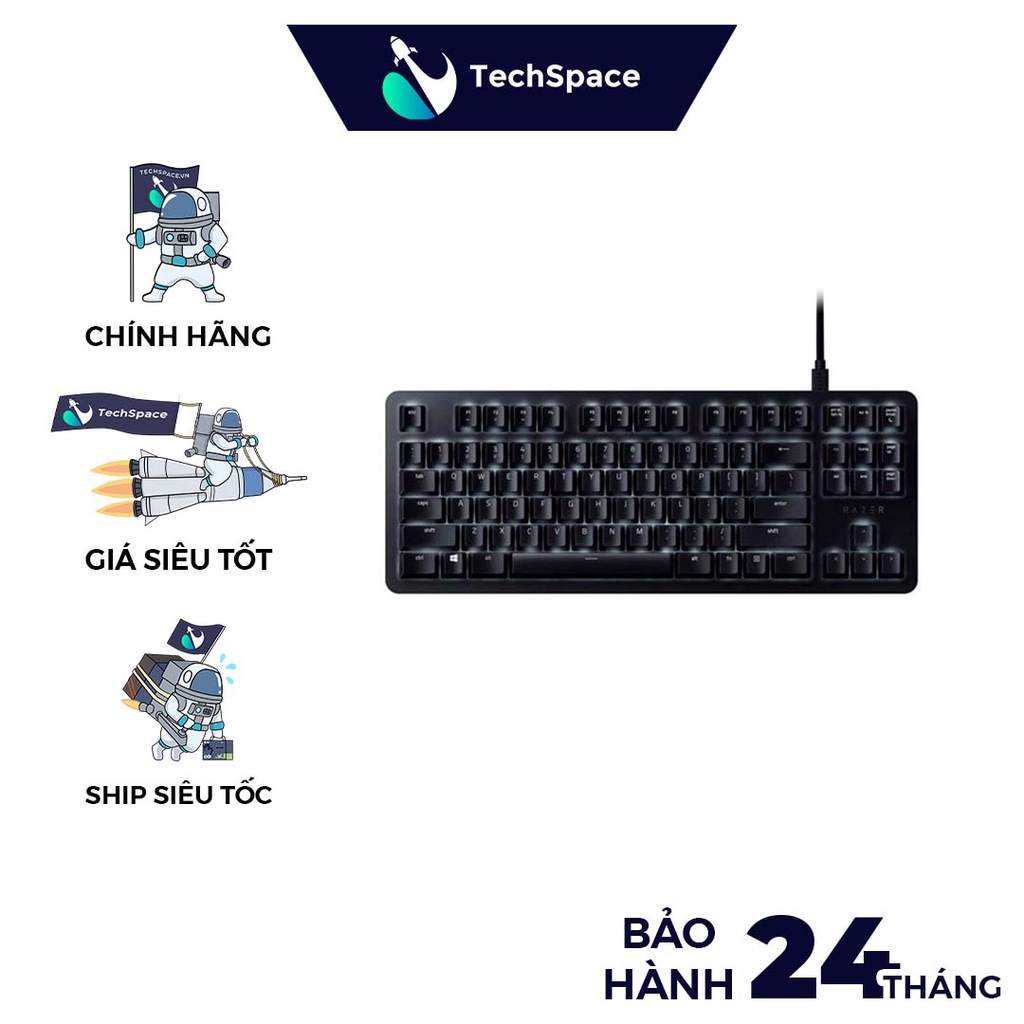 Bàn phím cơ văn phòng Razer Blackwidow Lite Silent (Hàng chính hãng) -Bảo hành 24 tháng