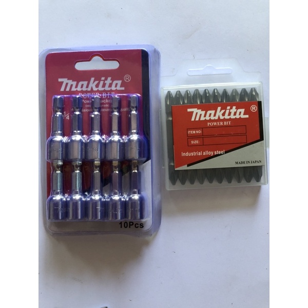 💥Bộ đôi 1 đầu bắn vít + 1 đầu bắn tôn Makita