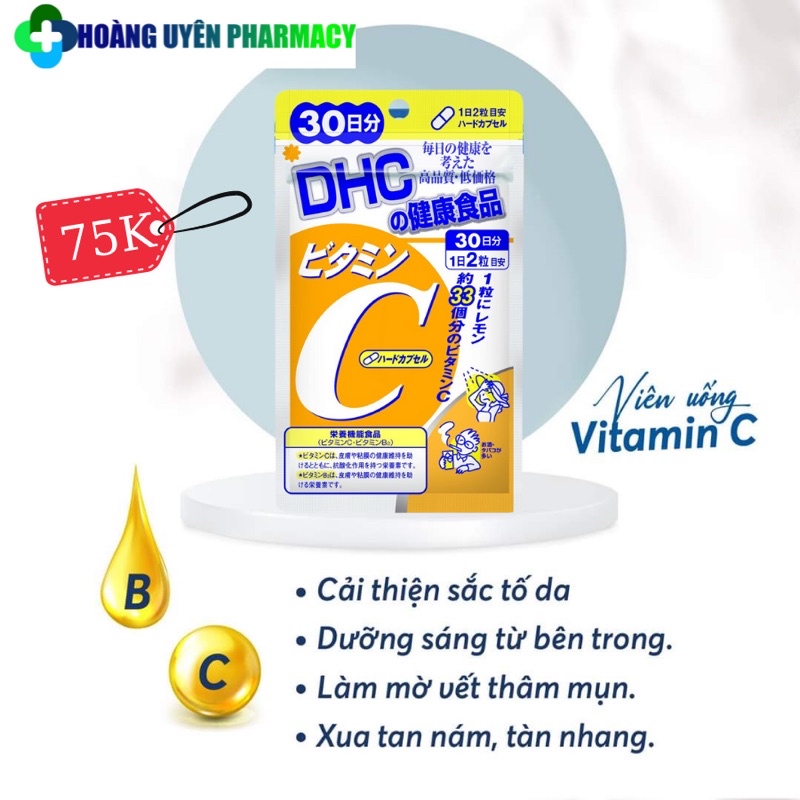 Viên uống bổ sung Vitamin C DHC