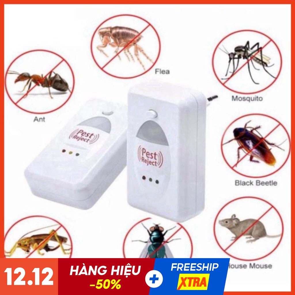 [BÁN CHẠY] Thiết Bị Xua Đuổi Côn Trùng Pest Rejeck _(CÓ BẢO HÀNH)