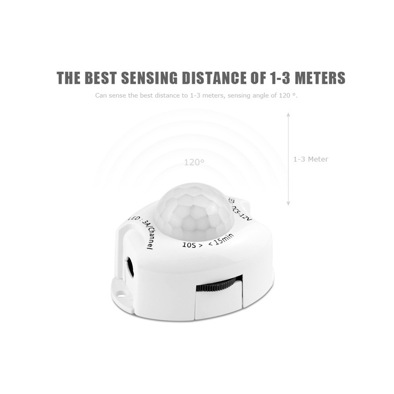 Dây Đèn LED 5M 12V 2835 LED Có Cảm Biến Chuyển Động Tiện Dụng