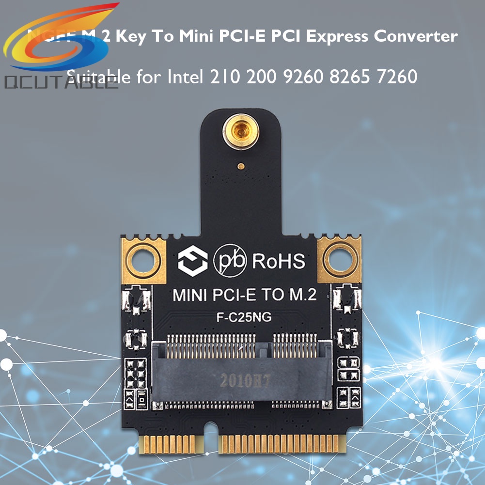 Mô đun chuyển đổi thẻ M.2 Key sang Mini PCI-E không dây NGFF WiFi Bluetooth