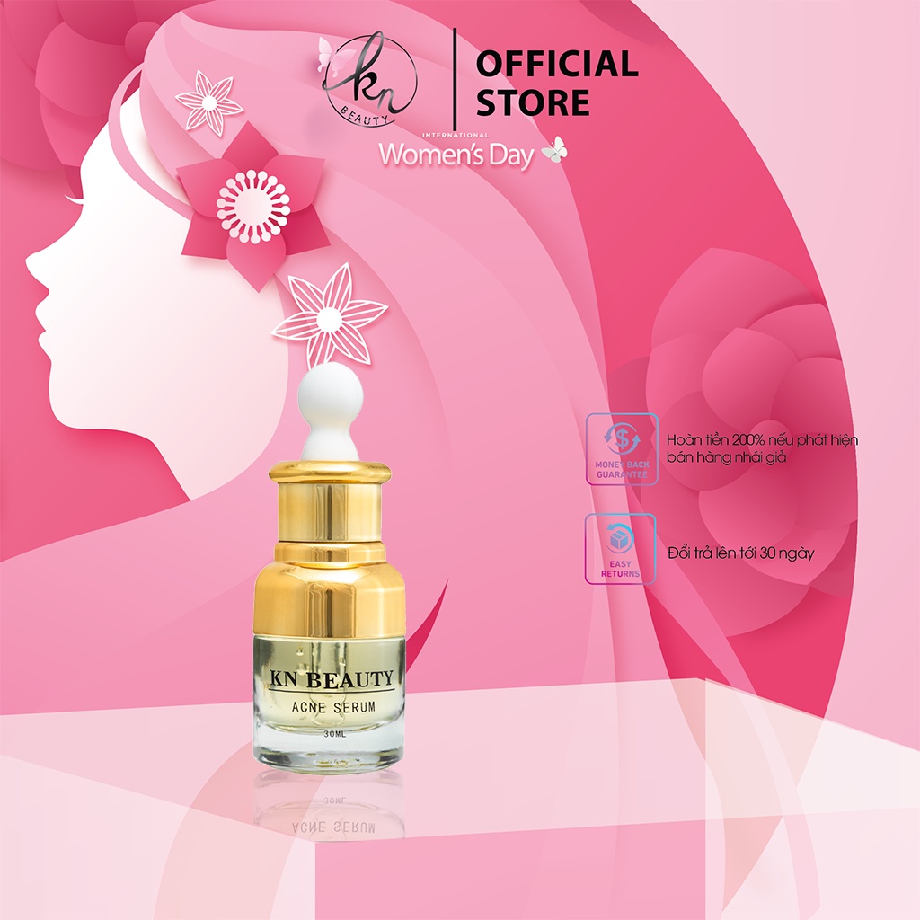 Serum Dưỡng Trắng Ngừa Mụn KN Beauty Acne Serum 30 ml