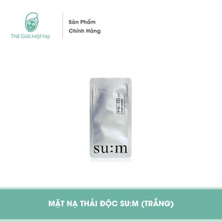 MẶT NẠ THẢI ĐỘC DA SU:M CHO DA KHÔ (TRẮNG)