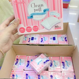 ✨ BÔNG TẨY TRANG CLEAN PUFF NHẬT BẢN