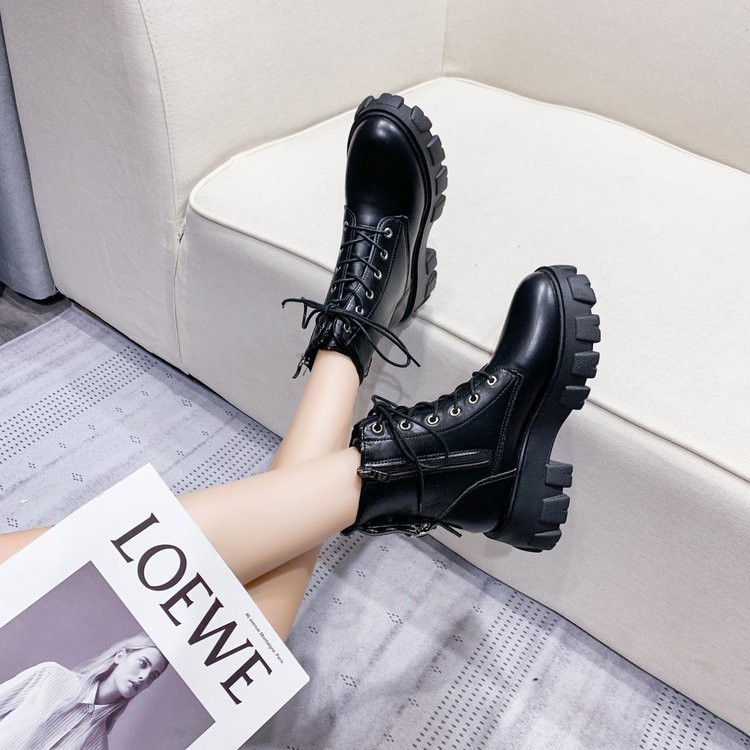 [ BOOTS NỮ ] Boots Cao Cổ Đế Cao - Phong Cách Thời Trang Hàn Quốc 68735 | BigBuy360 - bigbuy360.vn