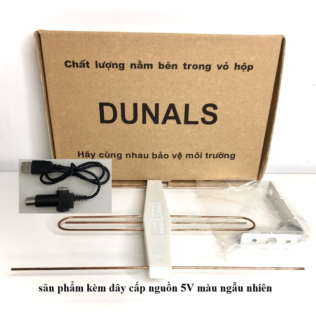 Anten dvb t2 Dunals DN01 có khuếch đại anten