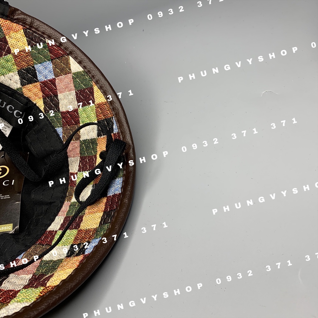 Bé 2.5-6 Tuổi/ Vòng đầu 52cm_ Mũ BO CARO MÀU LOGU- Nón Tai bèo