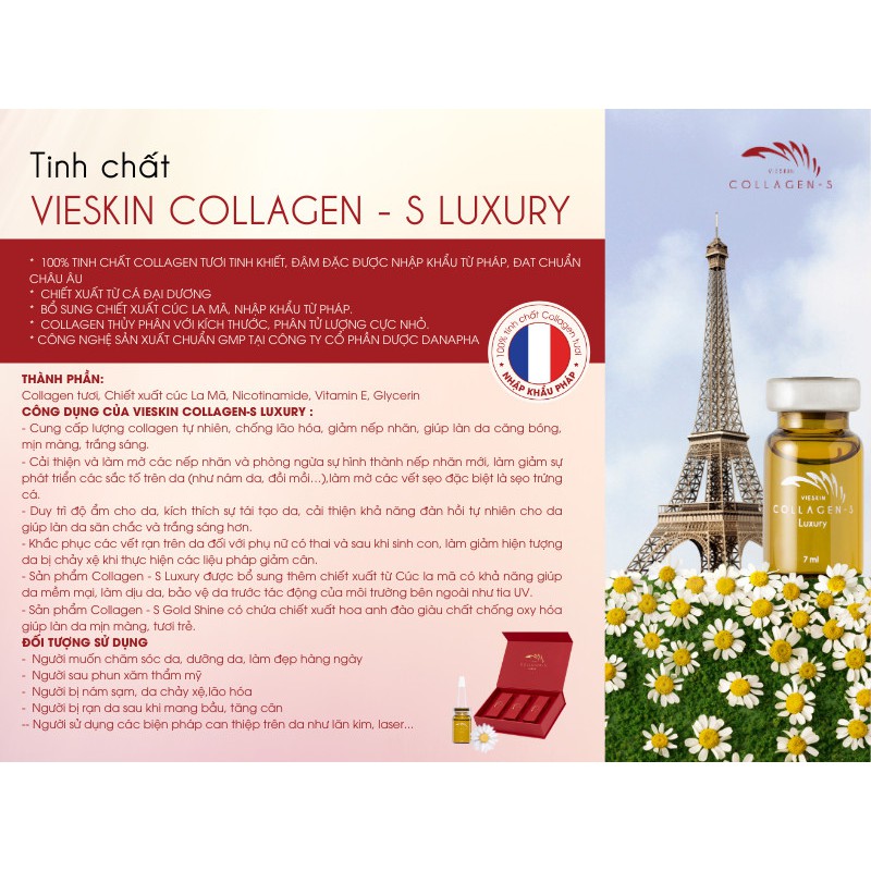 Tinh Chất Collagen VieSkin S Luxury ( Chính Hãng ) 100% Collagen Tươi | BigBuy360 - bigbuy360.vn