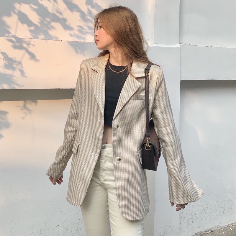 Casual Blazer (Áo khoác hoạ tiết) | BigBuy360 - bigbuy360.vn