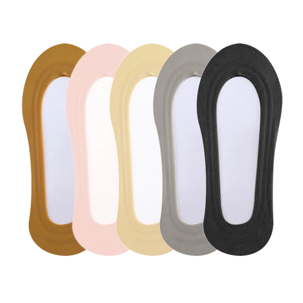 Vớ cotton Cổ Thấp Tàng Hình Chống Trượt Thời Trang