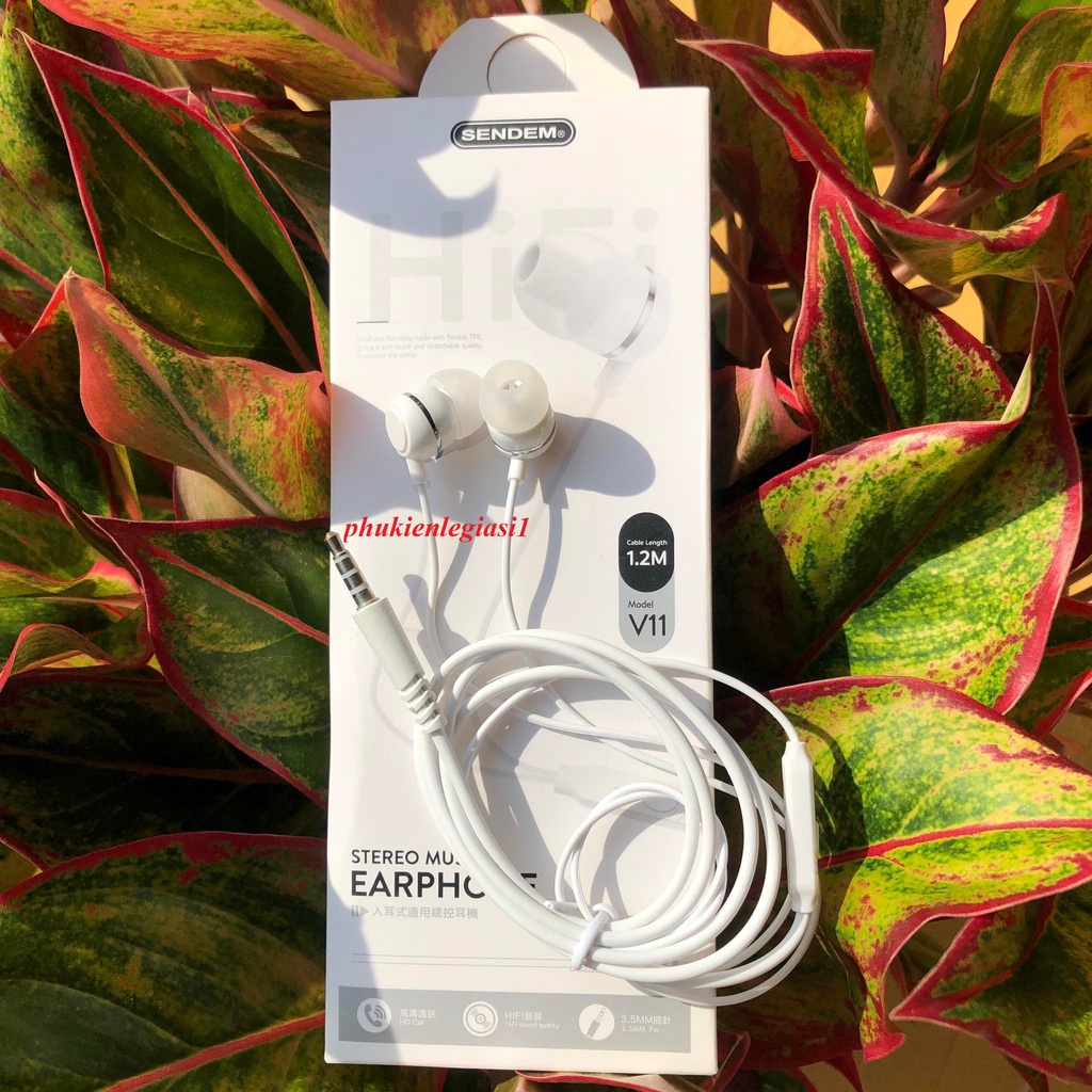 Tai nghe Sendem mã V11 jack 3.5mm