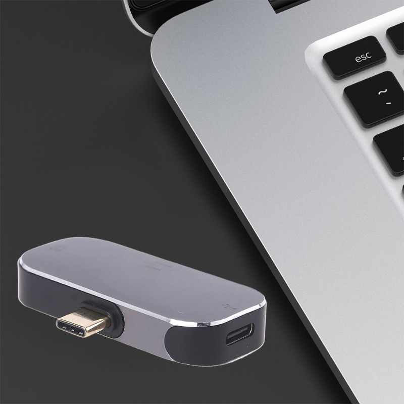 Đầu Nối Chuyển Đổi Cổng Sạc USB-C Type-C Sang Mini DP 100W Cho Máy Tính