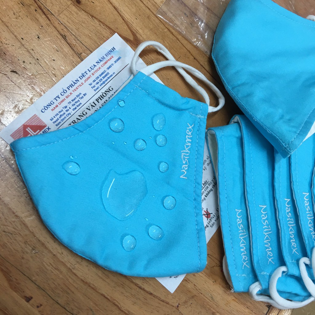 Combo 5 Khẩu trang Vinatex chống thấm nước đi mưa