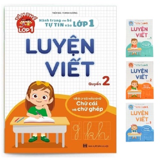 Sách - Combo 3 Quyển Luyện Viết - Hành Trang Cho Bé Tự Tin Vào Lớp 1 NSTO