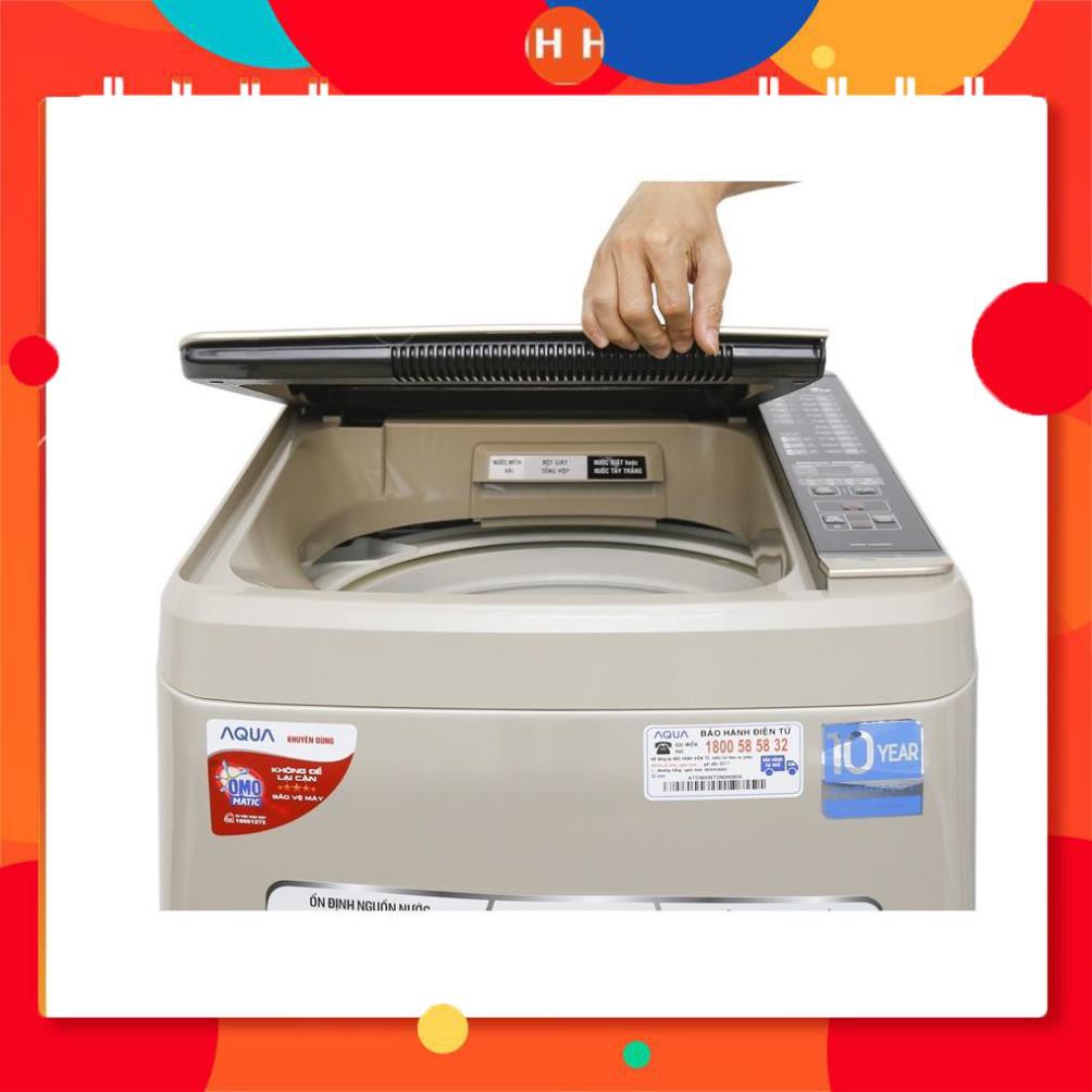 [ VẬN CHUYỂN MIỄN PHÍ KHU VỰC HÀ NỘI ] Máy giặt Aqua cửa trên 9kg AQW-D900BT - [ Bmart247 ] 24h