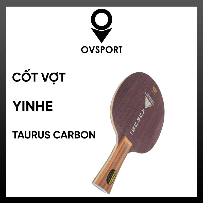 Cốt Vợt Galaxy/Yinhe Taurus Carbon Tấn Công Tốc Độ Cao với 2 Loại Cán Cá và Cán Thẳng