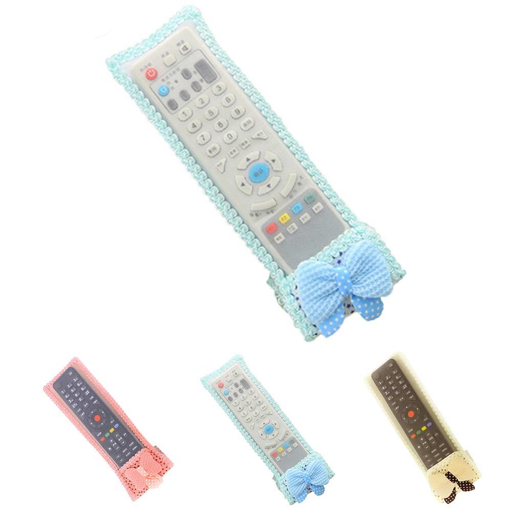 Vỏ Bọc Điều Khiển Từ Xa Chống Bụi Màu Hồng Kích Thước 21x8cm Tiện Dụng Cho Máy Lạnh / Máy Điều Hòa