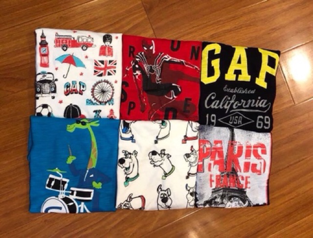 Áo fon bé trai gap