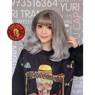 Tóc bộ Siêu cấp YuriTran (bộ ombre xám khói)