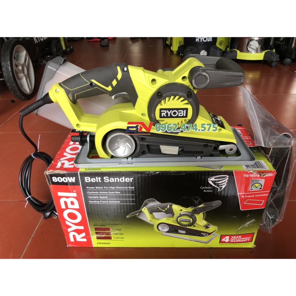 MÁY CHÀ NHÁM RYOBI EBS800V