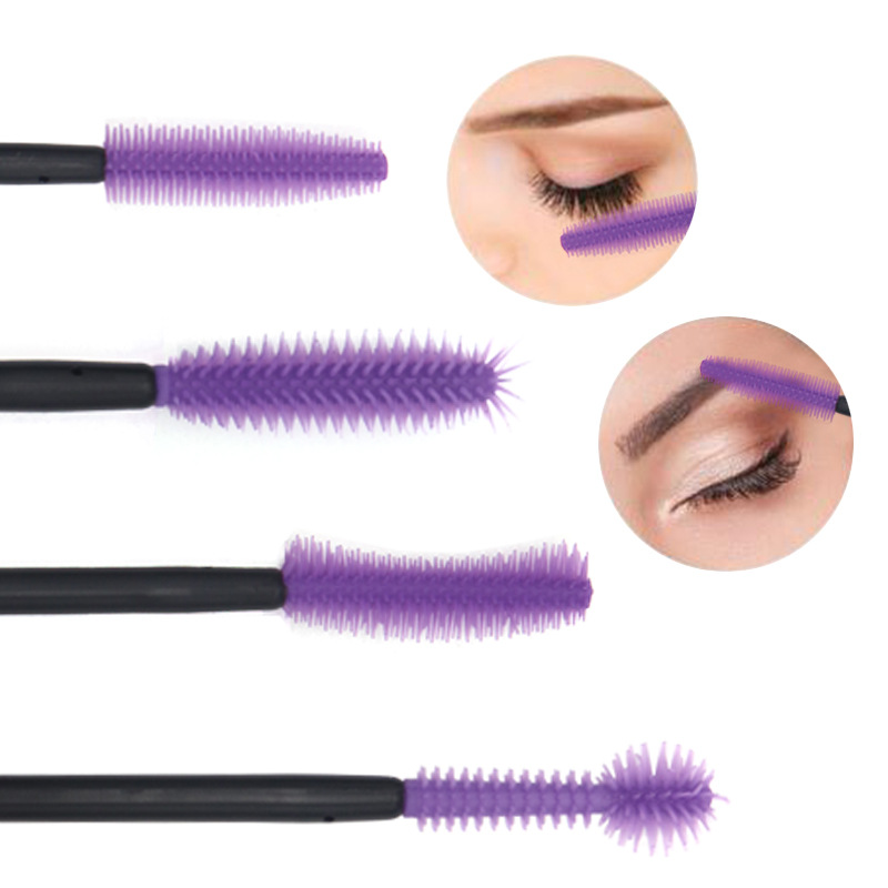 [Hàng mới về] Cọ mascara chuốt lông mi nối dài bằng chất liệu silicon gel dùng một lần  | BigBuy360 - bigbuy360.vn