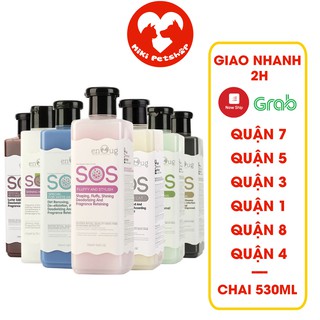 Sữa Tắm SOS Cho Chó Mèo Chai 530ml Đủ Loại - Miki Petshop