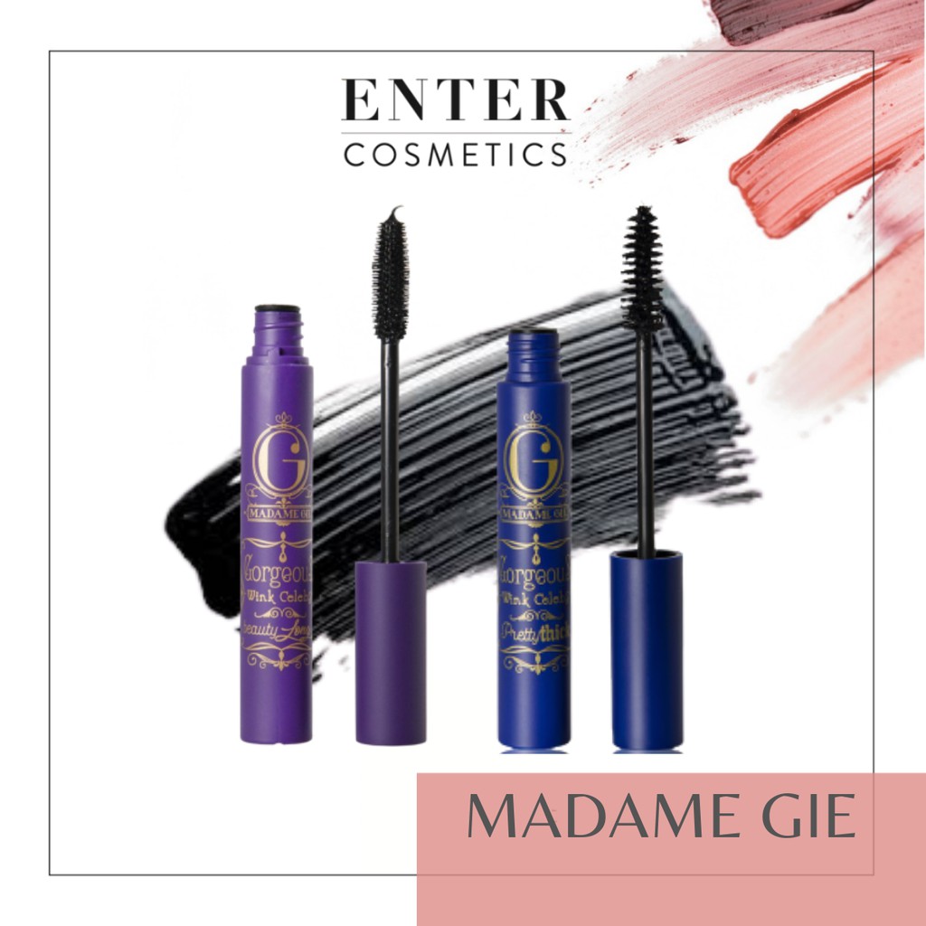 (hàng Mới Về) Mascara Làm Dài Mi Madame Gie Gorgeus Wink Celebs